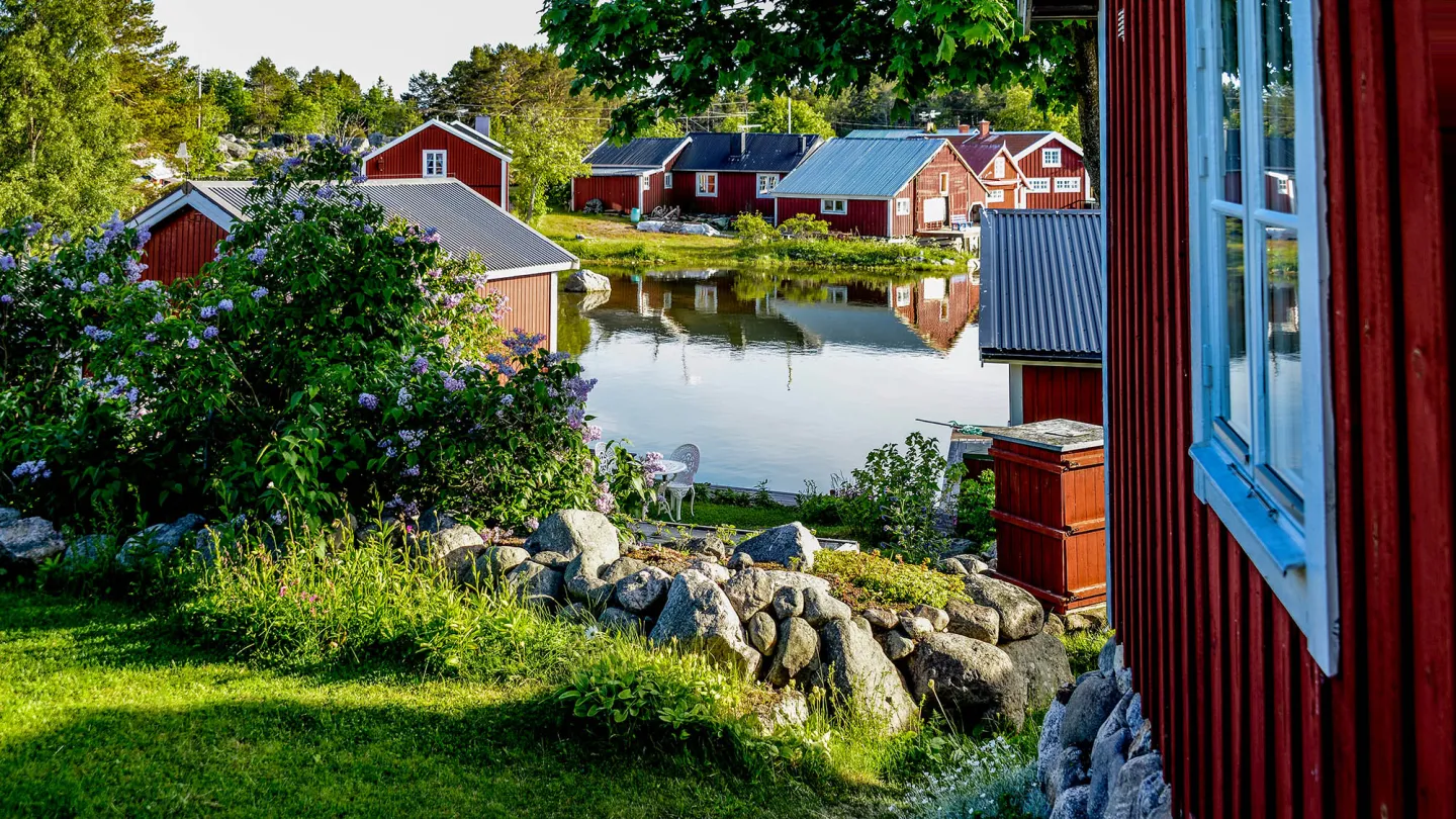 Kuggören fishing hamlet.