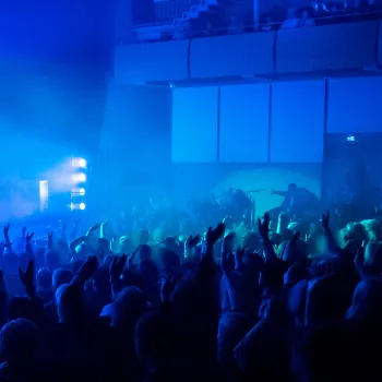 Publikhav under konsert i Gävle Konserthus.